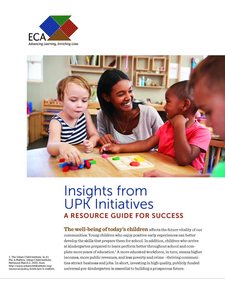 Insights from UPK Initiatives. A Resource Guide